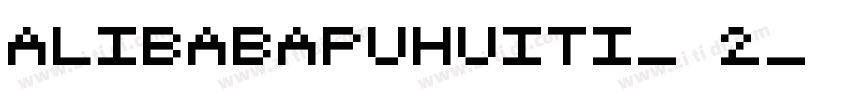 AlibabaPuHuiTi_ 2_ 6字体转换